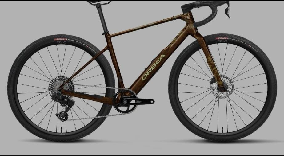 Orbea Terra M31eTEAM 1X 2027 - Caramel Carbon View