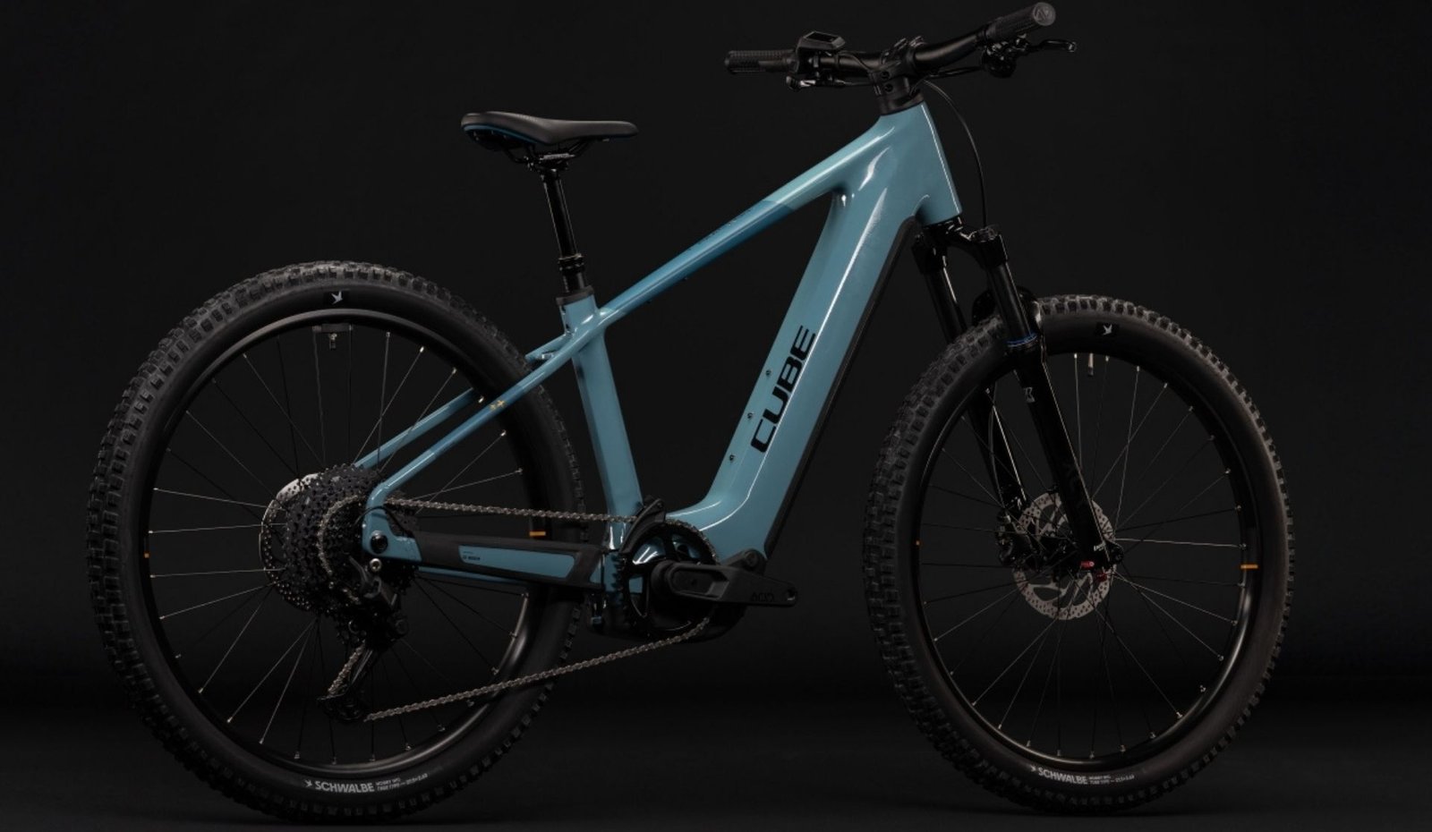 Cube Reaction Hybrid Rookie 540 2027 Surf Blue / Black - Image 2